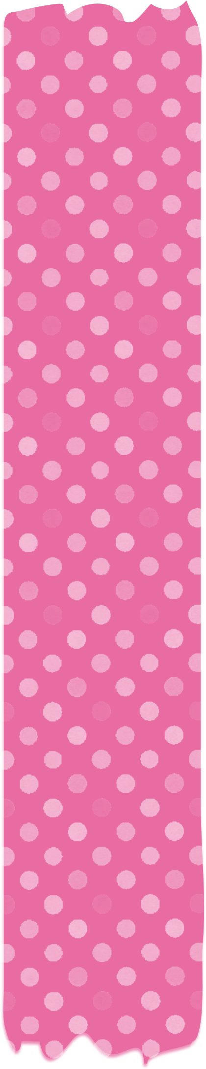 Washi Tape Clipart - Polka Dot (3600x3600)
