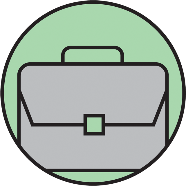 Business - Briefcase Cartoon (957x957)