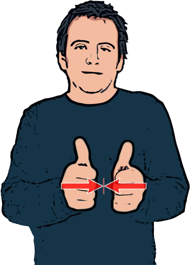 Agree British Sign Bsl Pinterest - Asl Thumbs Up Sign (720x930)