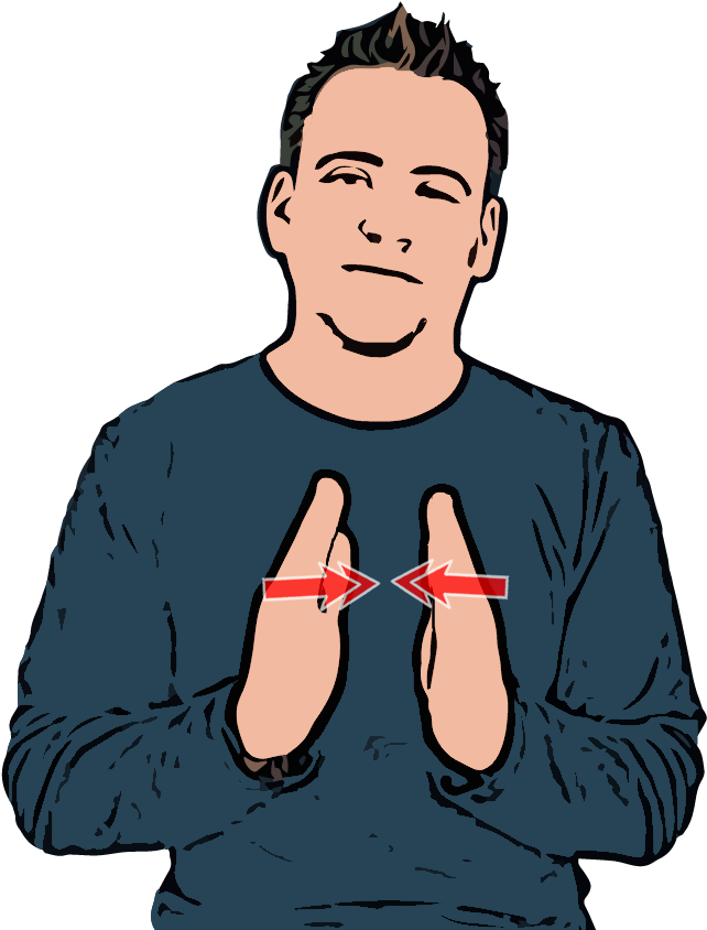 Clipart Definition Body Language - British Sign Language Sunday (690x843)