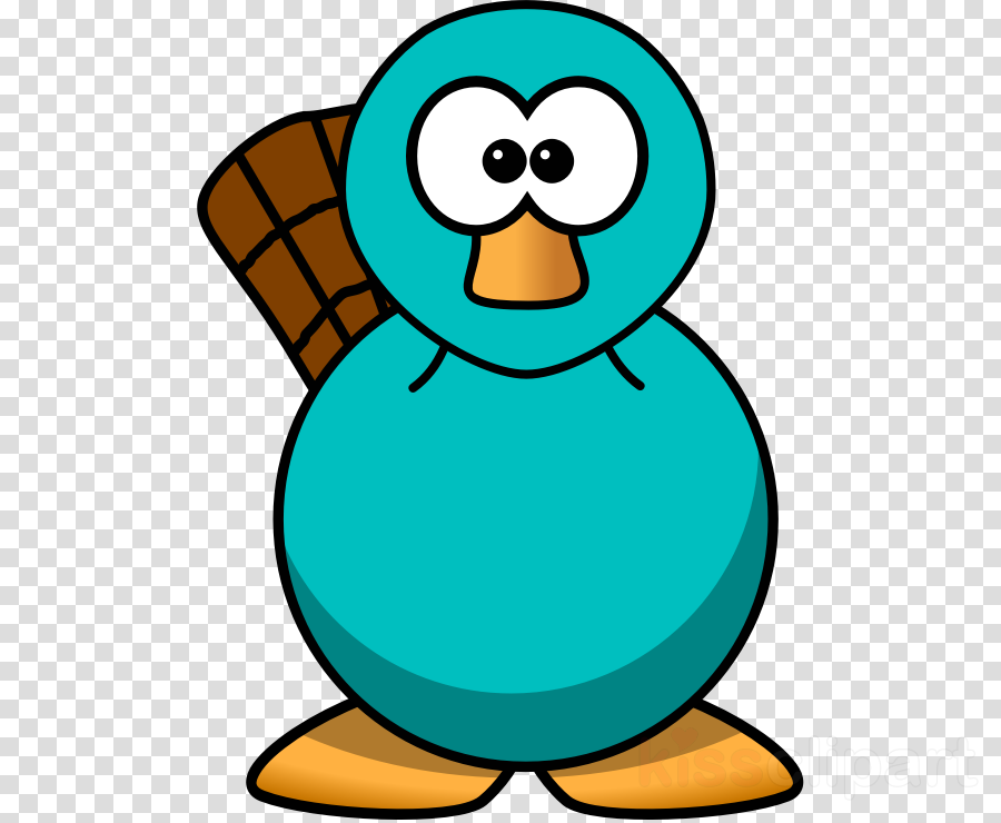 Platypus Clip Art Clipart Perry The Platypus Beaver - Cartoon Platypuses Clipart (900x740)
