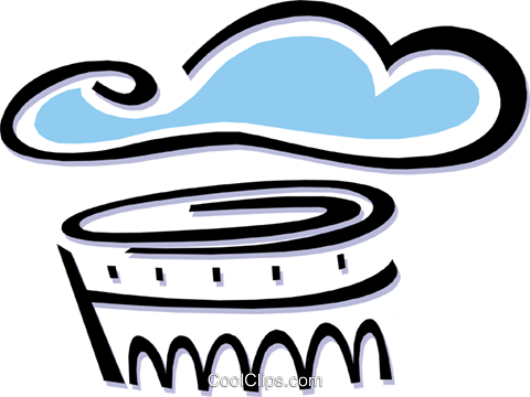 Coliseum Roman Architecture Royalty Free Vector Clip - Colosseum (480x360)