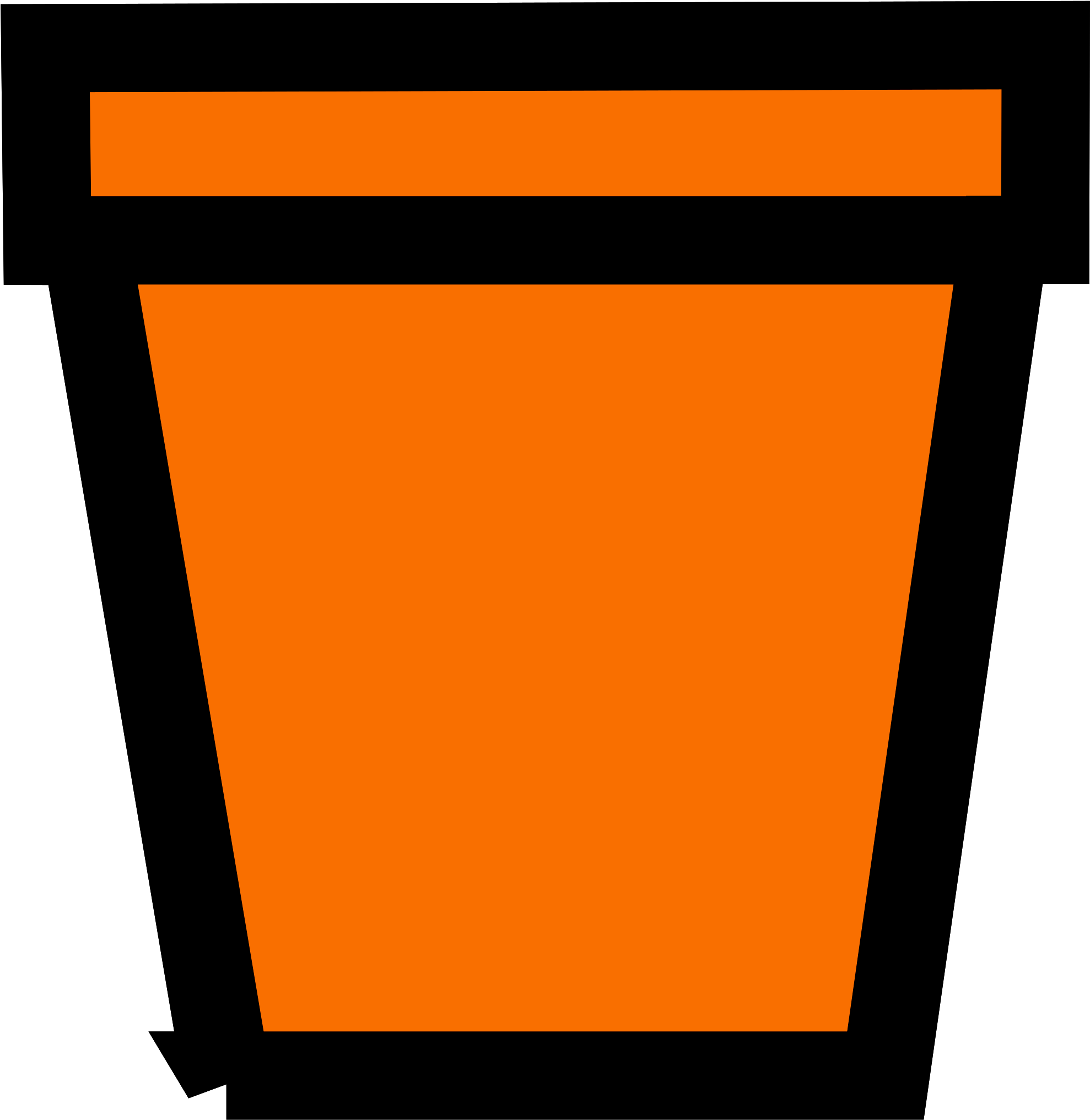 Graphic Stock Amazing People Terra Cotta - Tree Pot Clip Art (2400x2400)