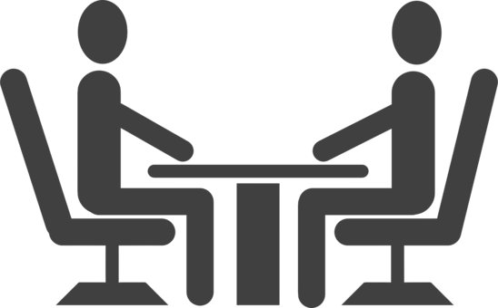 Job Interview Recruitment Case Interview Question - La Entrevista Png (548x340)