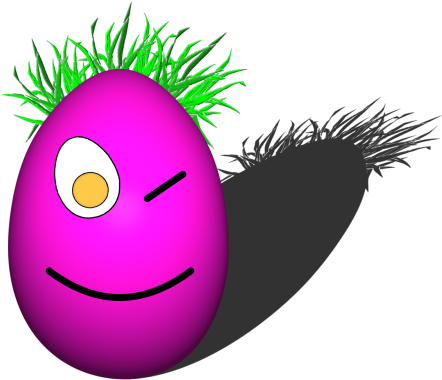 Egg,easter - Huevos Con Caras Png (500x425)