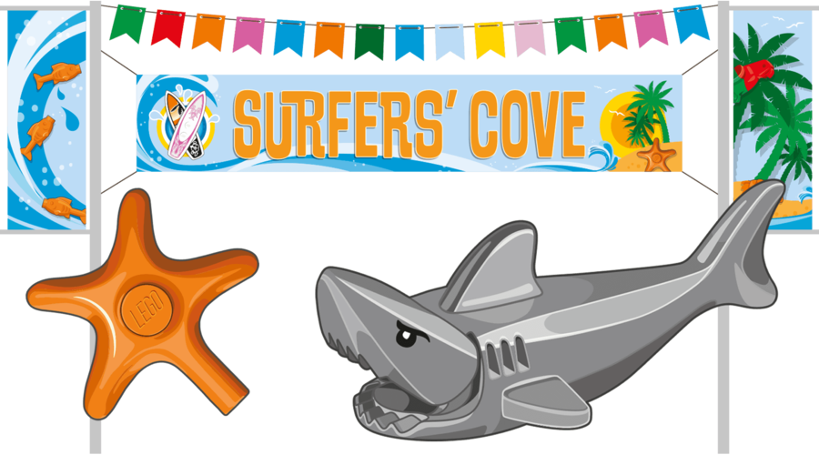 Banner Clipart Legoland California Resort Clip Art - Flag (900x500)