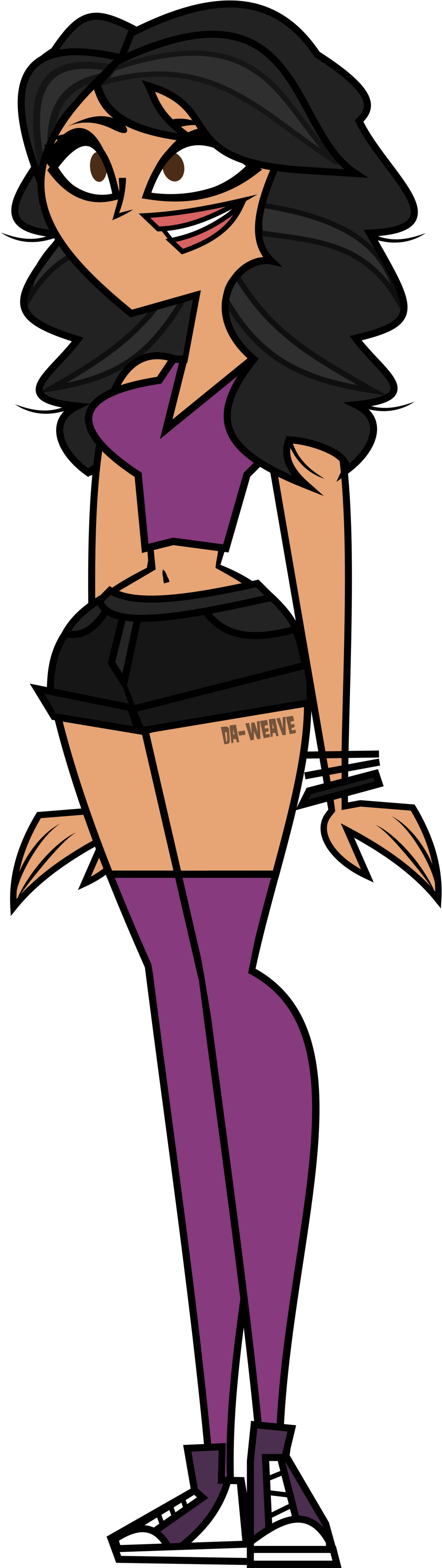 Weaves Clipart Comic - Total Drama Alexis (1024x3607)