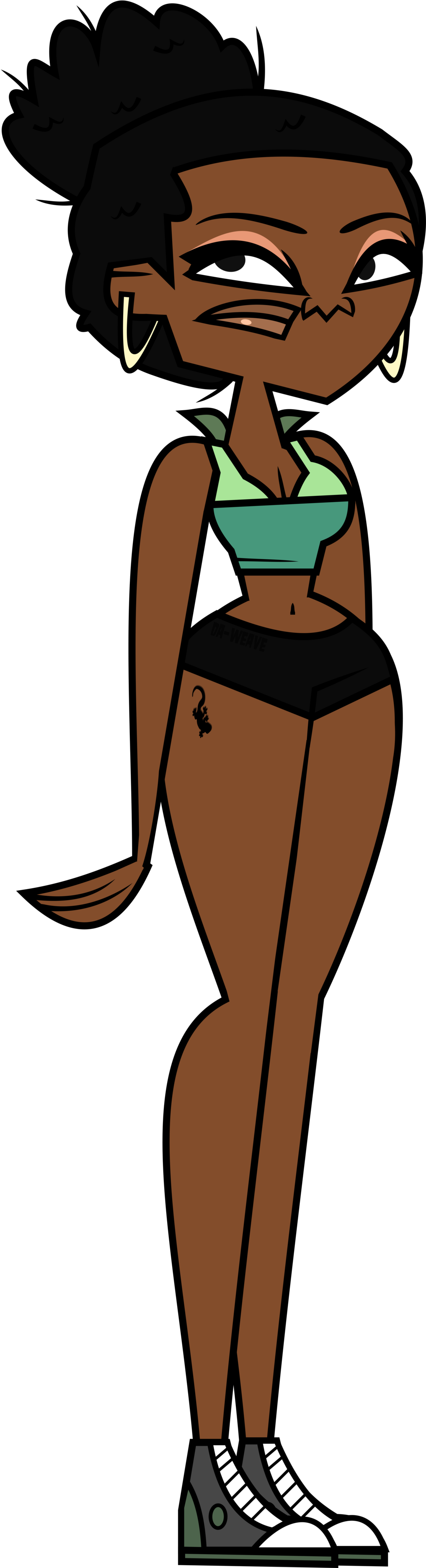 Weaves Clipart Comic - Total Drama Da Weave (1024x3743)