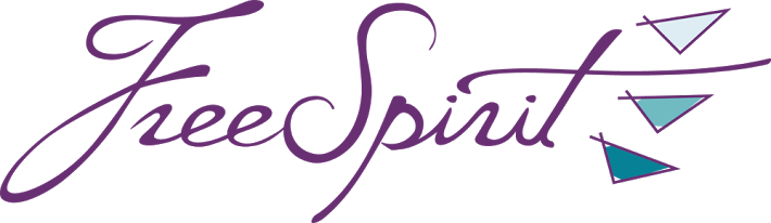 Freespirit Is A Brand Under Westminster Fibers, Inc - Free Spirit Fabrics Logo (710x206)