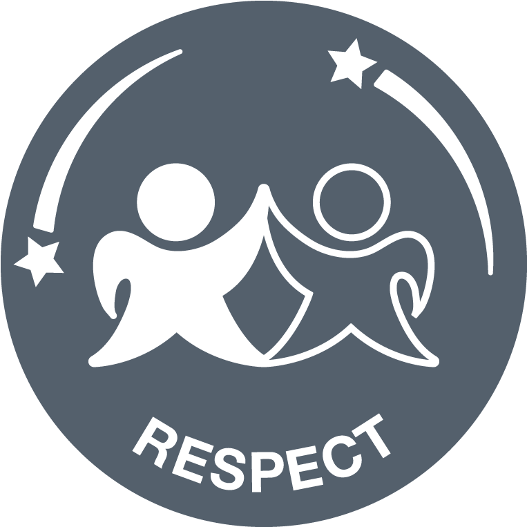 Clipart Library Middle School - School Games Values Respect (800x800)