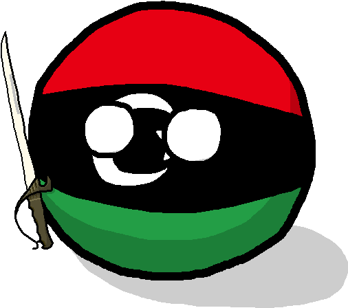 How Likely Is Nuclear War With Quora - Libya Ball Png (600x600)