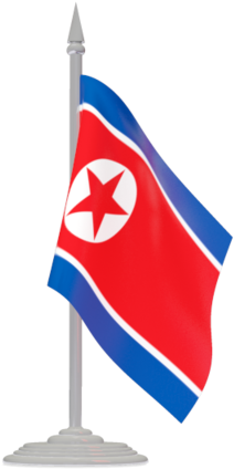 North Korea Flag Png - North Korean Flag Png (640x480)