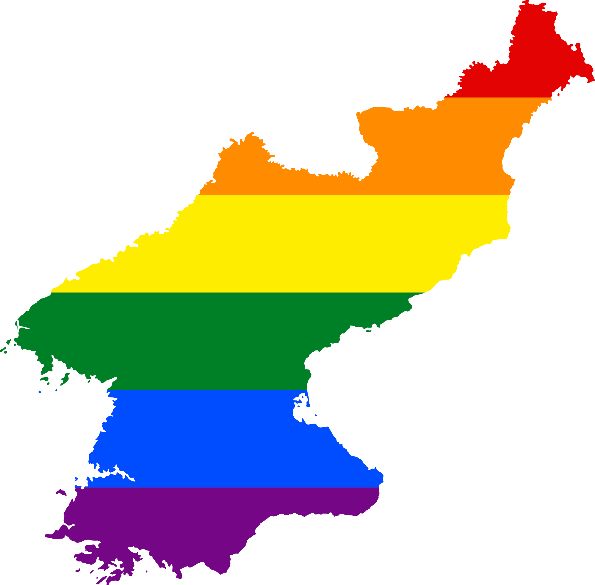 Open - North Korea Svg (2000x1968)