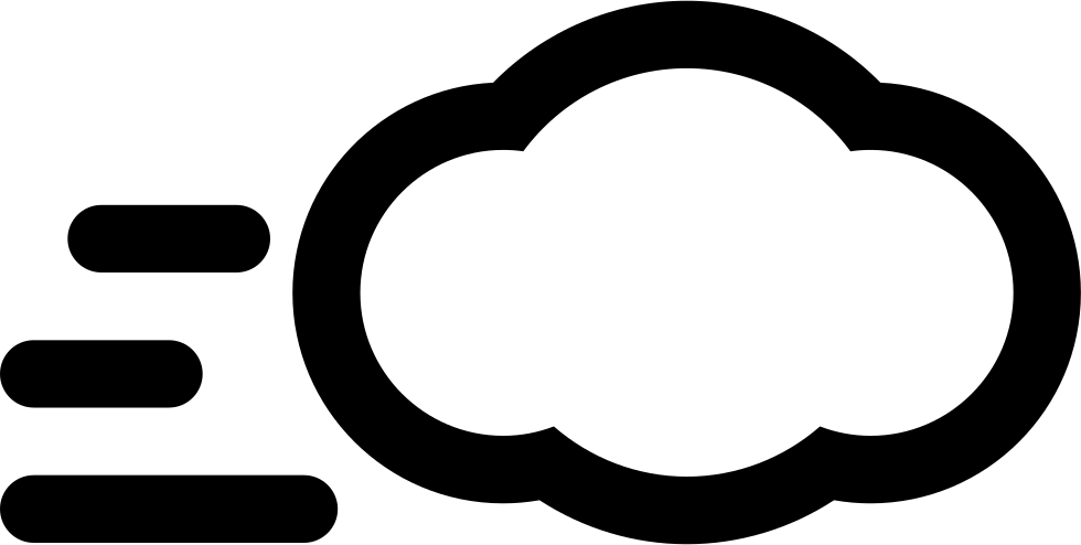 Windy Weather Cloud Comments - Portable Network Graphics (980x494)