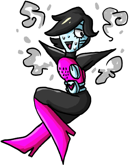 I Can't Decide On What I Want To Perceive This As - Undertale Mettaton Art Transparent (500x620)