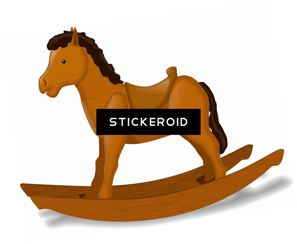 Rocking Horse Clipart - You Rock Throw Blanket (1026x843)