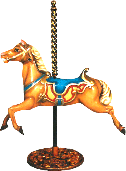 Genuine Junior Horses With - Carousel (650x656)
