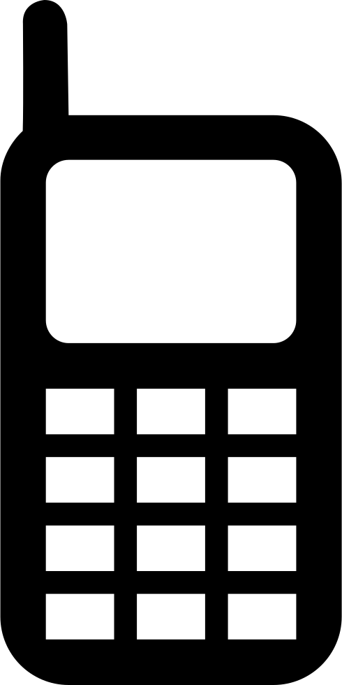 Mobile Phone Icon Clipart Graphing Calculator Ti-nspire - Mobile Phone (490x980)
