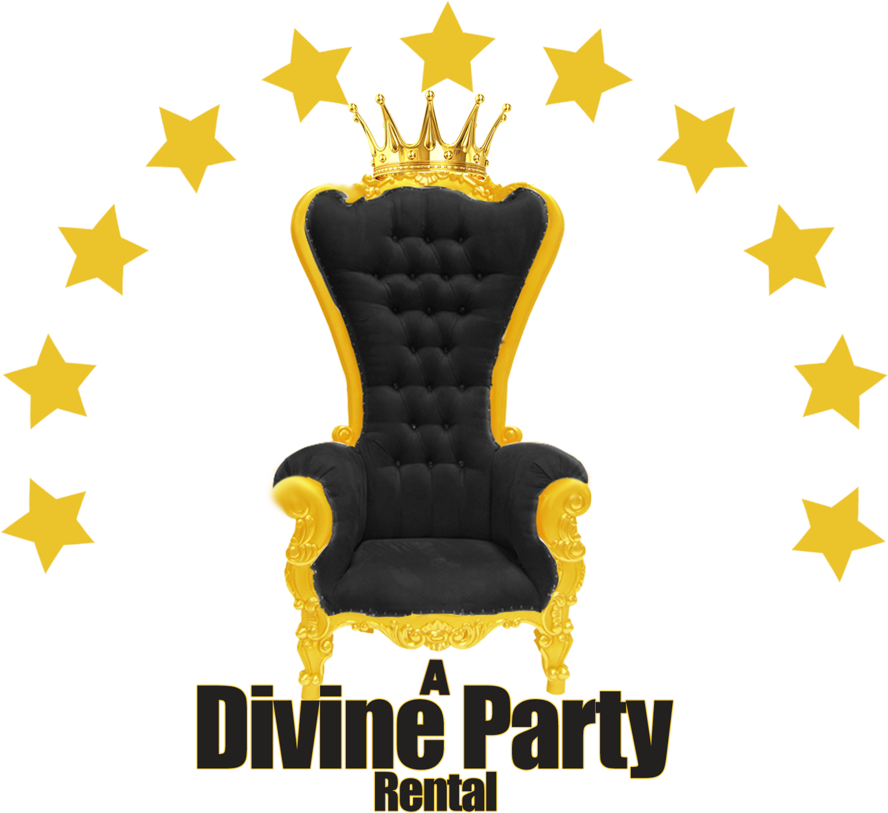 A Divine Party Rental - Vector Graphics (1800x1800)