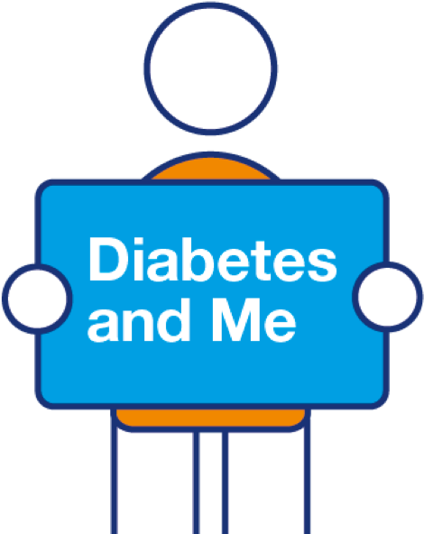 Diabetes And Me Logo - Diabetes Hands Foundation (470x592)