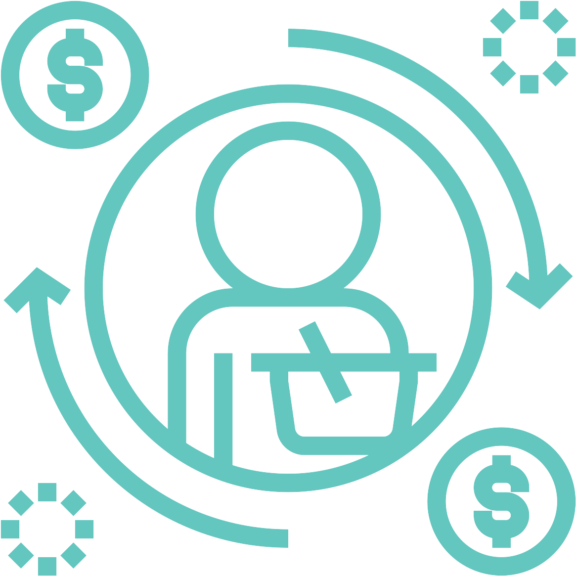 Chinese Consumers - Digital Marketing Icon Svg (1200x1200)