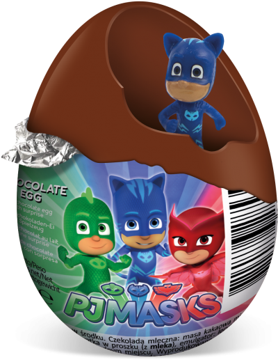 Pj Masks Chocolate Egg 03 - Pj Masks Bumper Puzzle Pack (450x642)