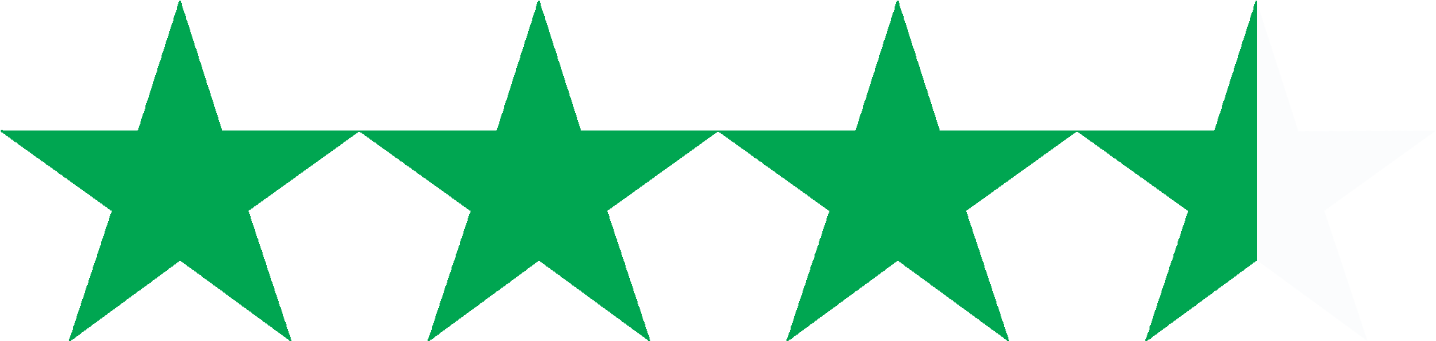 3½ Stars - Four Stars (2061x500)