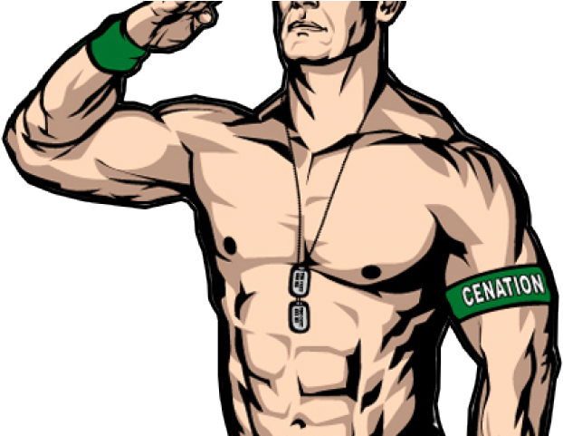 John Cena Clipart Corner - Drawing Of John Cena (640x480)