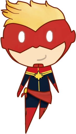 Captain Marvel Cliparts - Captain Marvel Clip Art (400x520)