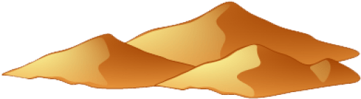 This Png File Is About Sand Dune , Photos , Weather - Désert Png (850x463)