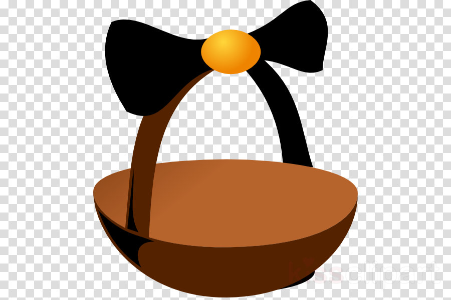 Download Empty Fruit Basket Clipart Easter Basket Clip - Orange Ball Transparent Background (900x600)