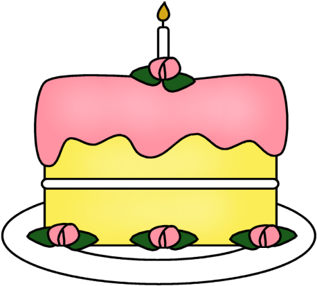 Birthday - Birthday Cake (477x443)