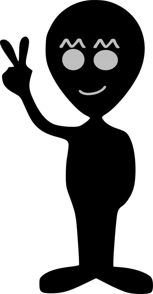 Cartoon Aliens Png (500x959)
