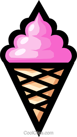 Cono De Helado Libres De Derechos Ilustraciones De - Illustration (271x480)