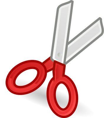 Picture Library Library Clip Art Tools Png - Scissors Clipart Png (353x400)