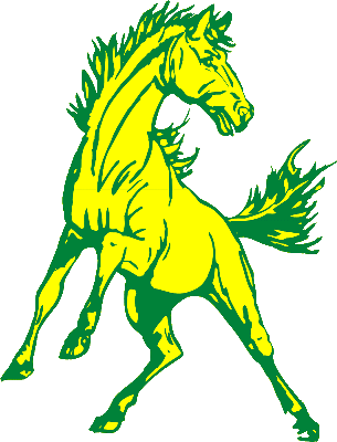 Jackson-olin Mustang - Jackson Olin High School Mascot (305x400)