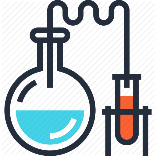 Chemistry Vector Png Clipart Chemistry Laboratory - Transparent Chemistry Icon (512x512)