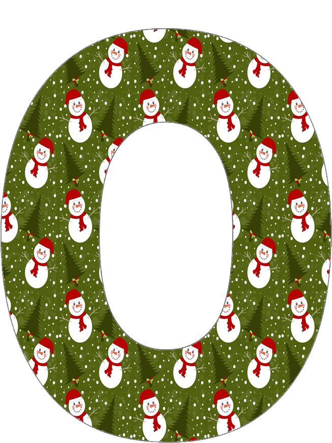 B *✿* Muñequito De Nieve De Katia Arte - Letter J Christmas Design (720x960)