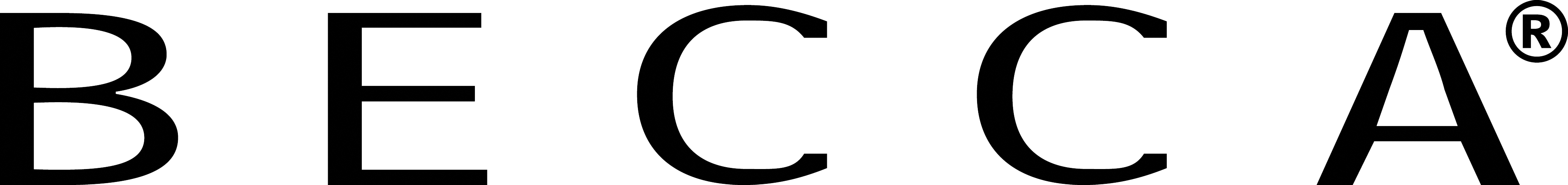 Beccac2a8 Logo - Becca Cosmetics Logo (4134x487)