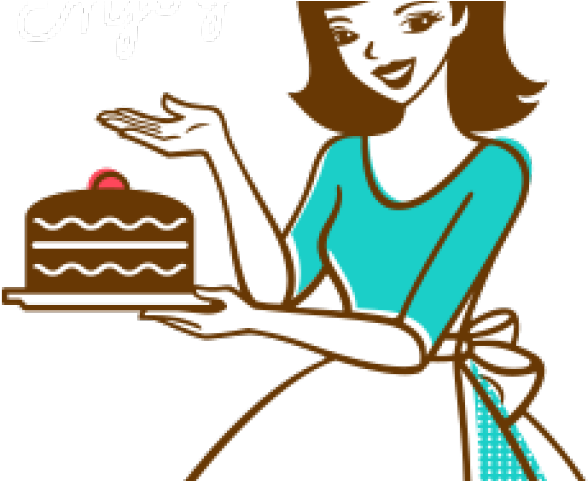 Pies Clipart Girl Baker - Susie Cakes (640x480)