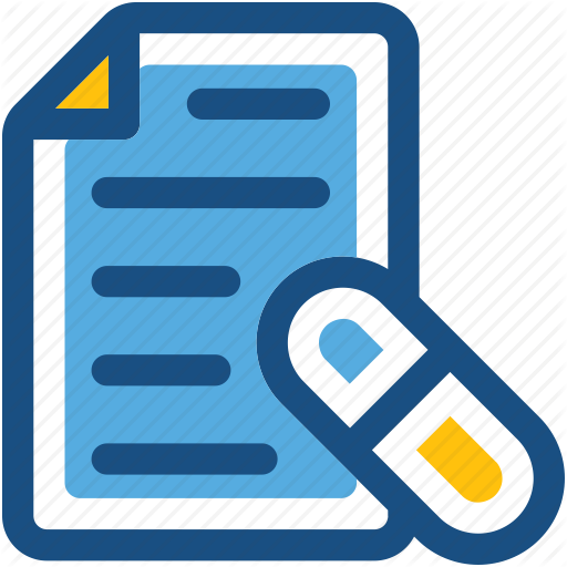 Picture Stock Chart Clipart Prescription Medicine - Medication Report Icon (512x512)