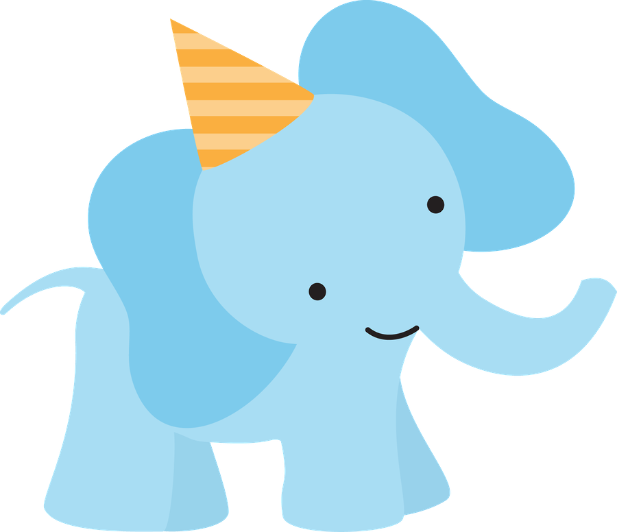 Cute Animals - Elephants Baby Shower Transparent (900x776)