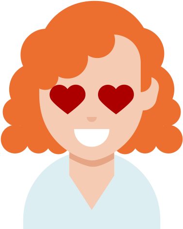 Curly Clipart Curling Hair - Curly Hair Emoji Png (530x530)