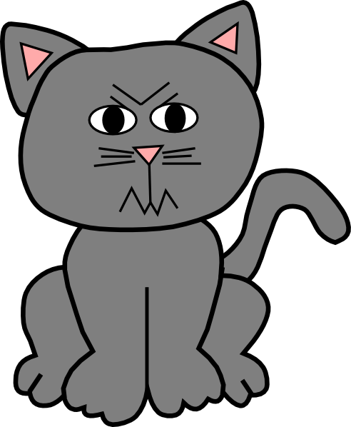 How To Set Use Angry Gray Clipart - How To Set Use Angry Gray Clipart (492x598)