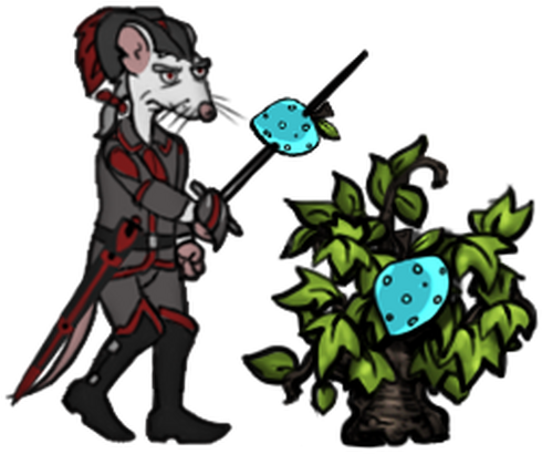 Get Mimic Hunter - Cartoon (500x500)