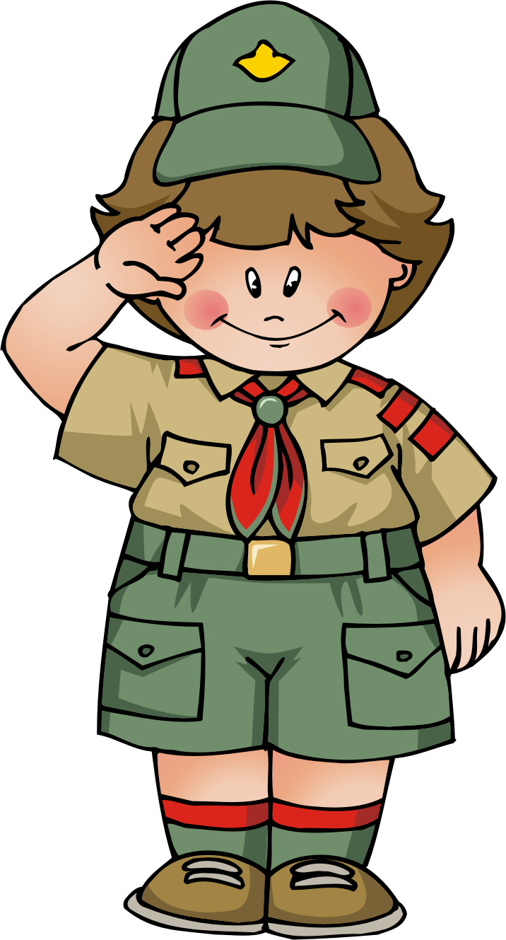 Boy Ingenious Design Ideas Scouts Png - Boy Scout Clipart Png (716x1329)