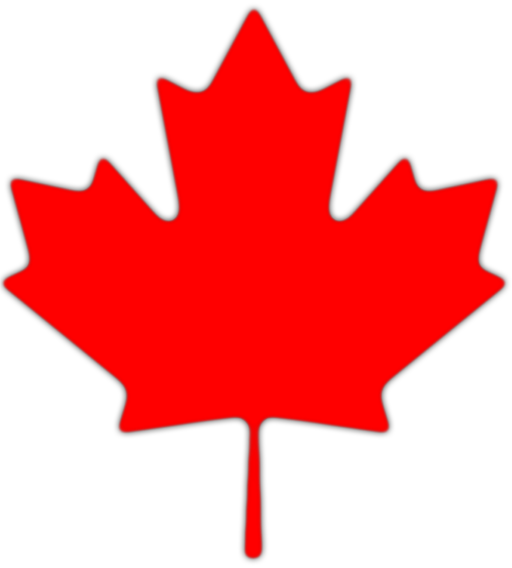 Bluenose Well Drilling - Canadian Leaf Svg (512x568)