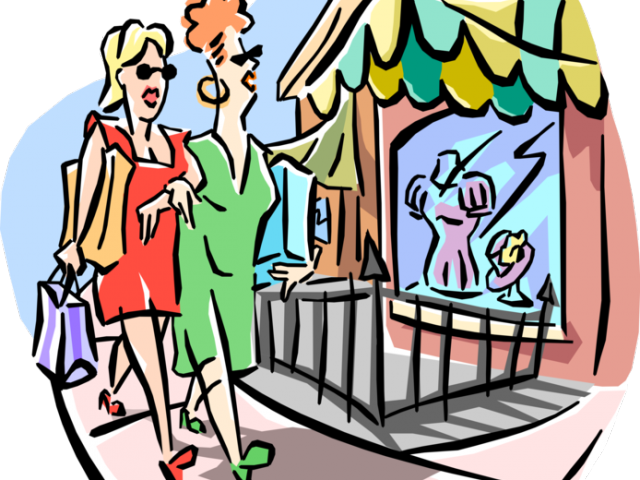 Retail Clipart Shopping Spree - Retail Clipart (640x480)