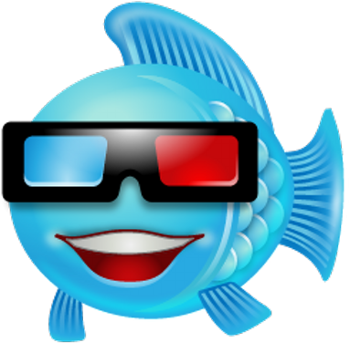 Shoppingspree - Fish With 3d Glasses (400x400)