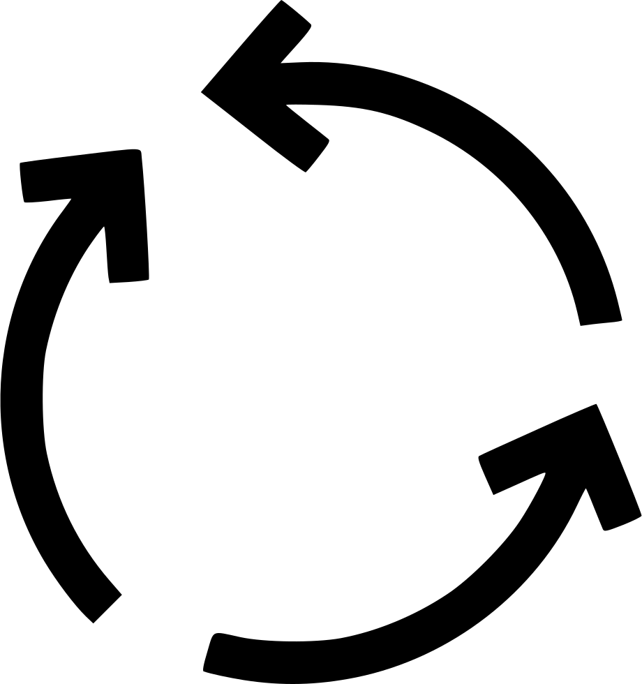Svg Png Icon Free - Cycle Arrow (920x980)